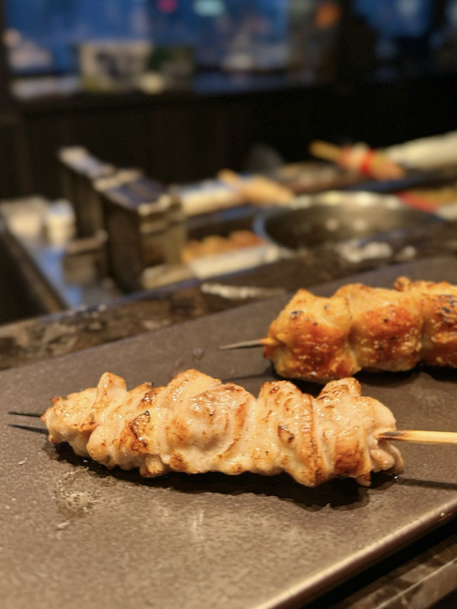 尖沙咀高樓裡的日式燒鳥店