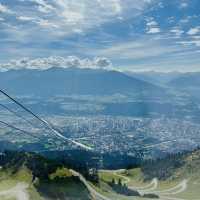 因斯布魯克Nordkettenbahnen纜車:欣賞壯麗山景