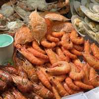 A Seafood Feast at Golden Sands Resort