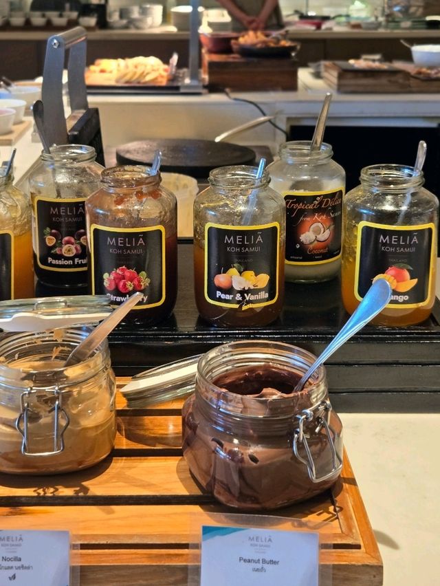 【サムイ島】メリアホテルの朝食をご紹介