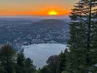 Romantic Sunset Views from the Como–Brunate Funicular