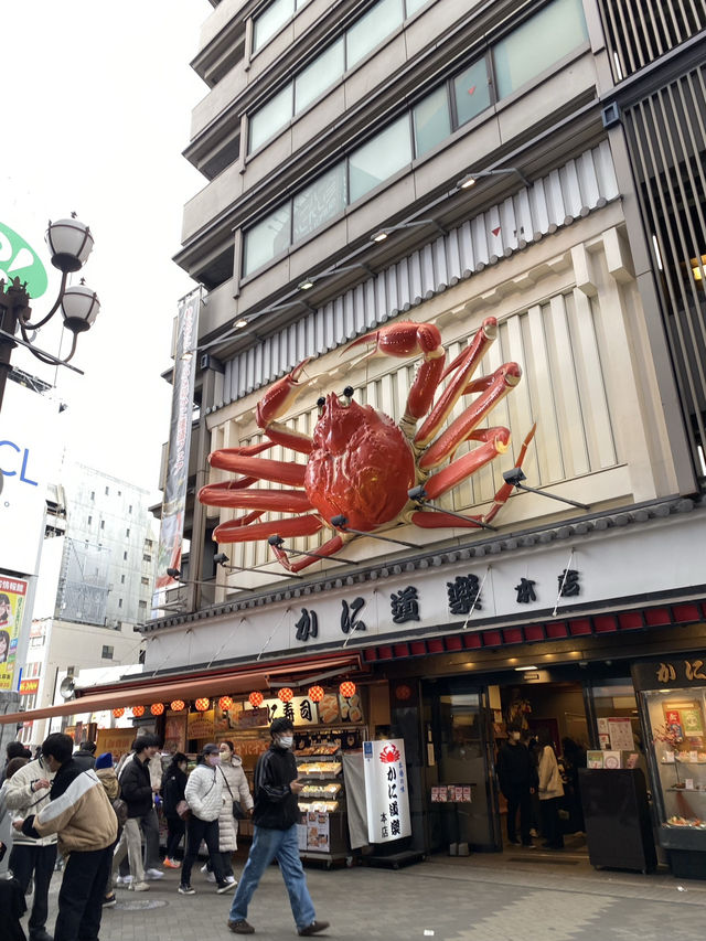 📷 ป้าย Glico! เดินเที่ยวย่าน Dotonbori กินเพลินๆ 