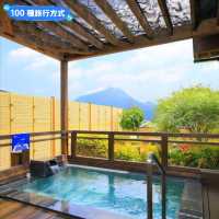 九州由本院-花由溫泉旅館，邊泡湯邊欣賞由布岳