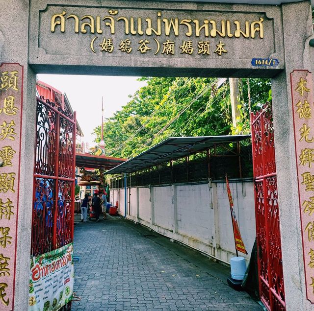 泰國曼谷華人文化特色神廟景點:本頭媽廟，體驗當地華人的文化歷史，適合拍照📸打卡祈福