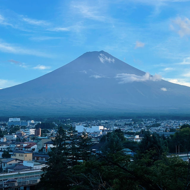夏季富士山絕景🗻 沒帶白帽的富士山也很迷人！