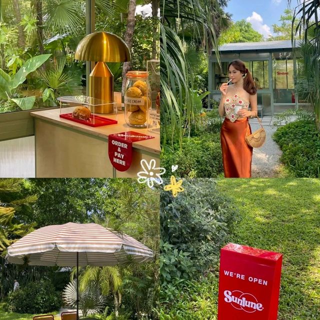 🍨🌳 Sunlune คาเฟ่ไอศกรีม บางพระ~ชลบุรี 🥯