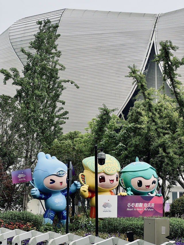 มาให้เห็นกับตาสถานที่แข่ง 19thAsian Games Hangzhou