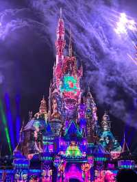 มาดูพลุที่ Hongkong Disneyland กันค่าาา