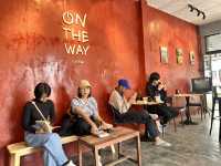 On the way coffee pai