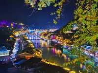 Fenghuang Ancient Town at Night: A Dreamlike Riverside Escape