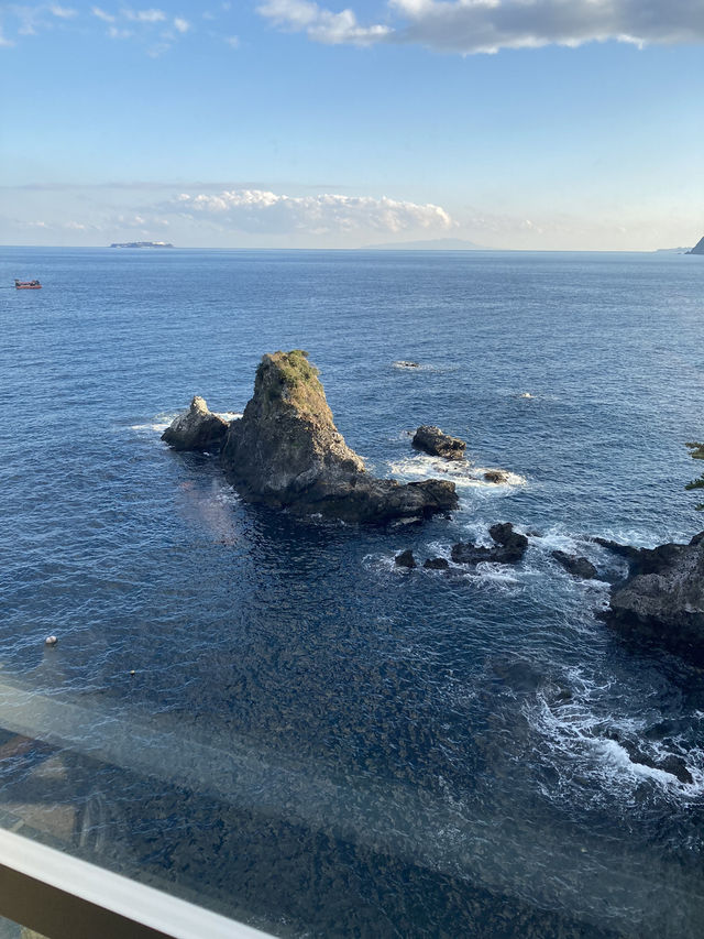 【熱海】日本唯一の海の上に建てられたホテル！？オーシャンビュー確約！