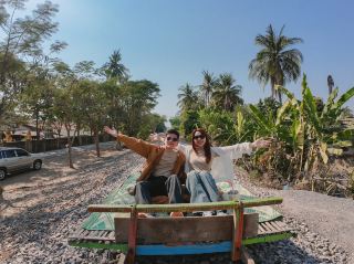 Bamboo Train at Battambang