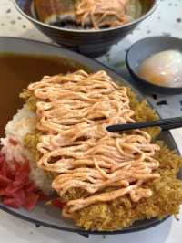 Hearty Mentaiko Tonkatsu Dishes at Haru Haru Japanese Food Stall