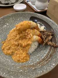 ข้าวหน้ากุ้งแกะร้านดัง บรรทัดทอง