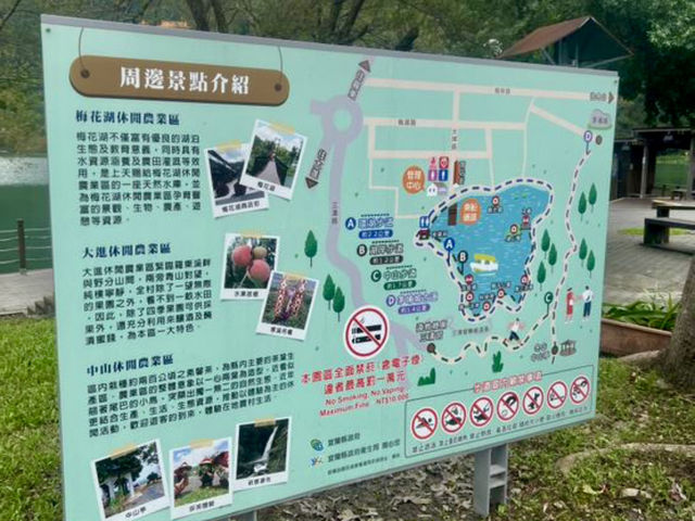 宜蘭景點（梅花湖+羅東林業文化園區+望龍埤）ㄧ日遊