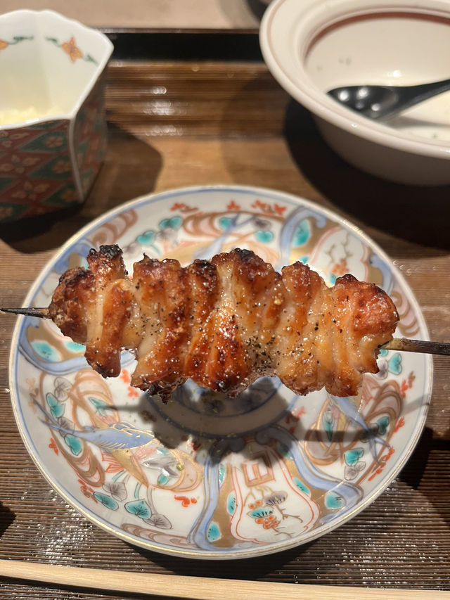 超滿足的雞肉串燒Omakase(*≧ω≦)