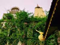 泰國曼谷市中心湄南河畔著名古跡皇家寺廟景點：Wat Pha Si，百年歷史古跡寺廟，適合打卡拍照📸冥想