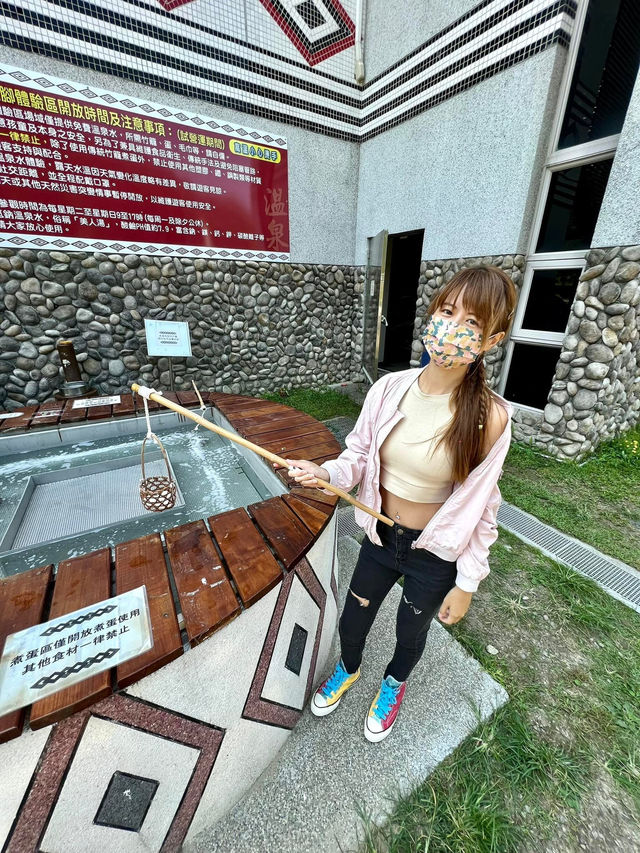 來去苗栗深山溫泉煮蛋和泡腳～