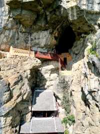Temple Hanging on the Cliffs