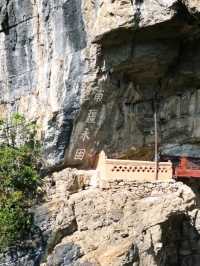 Temple Hanging on the Cliffs