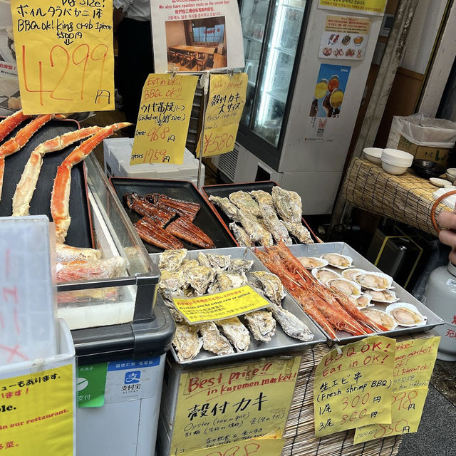 黑門市場（Kuromon Ichiba Market）