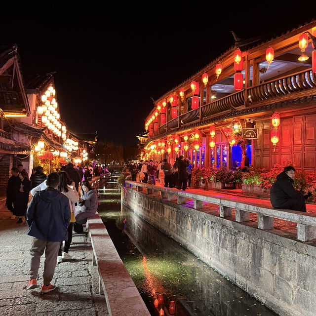 🇨🇳【麗江古城】の夜の顔✨