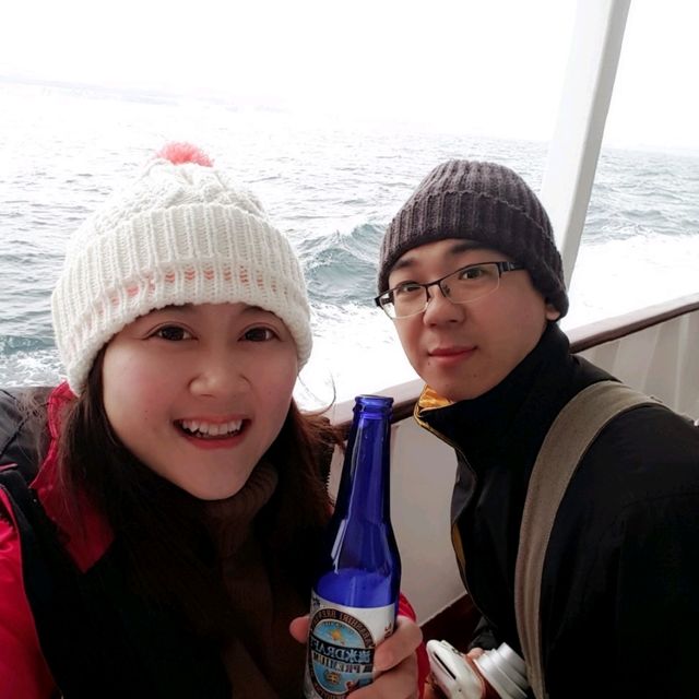 運氣爆棚才能遇到流冰，可惜我的運氣不好