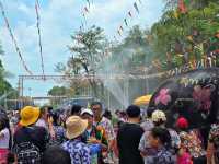 เล่นสงกรานต์กับช้าง ที่ อยุธยา 