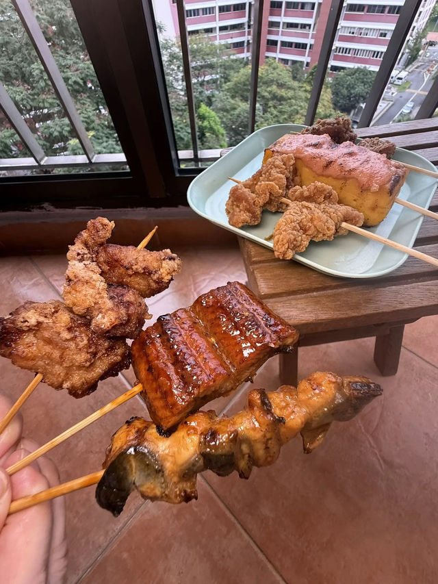 affordable Japanese yakitori‼️from only $1.40 🍢🍢🍢