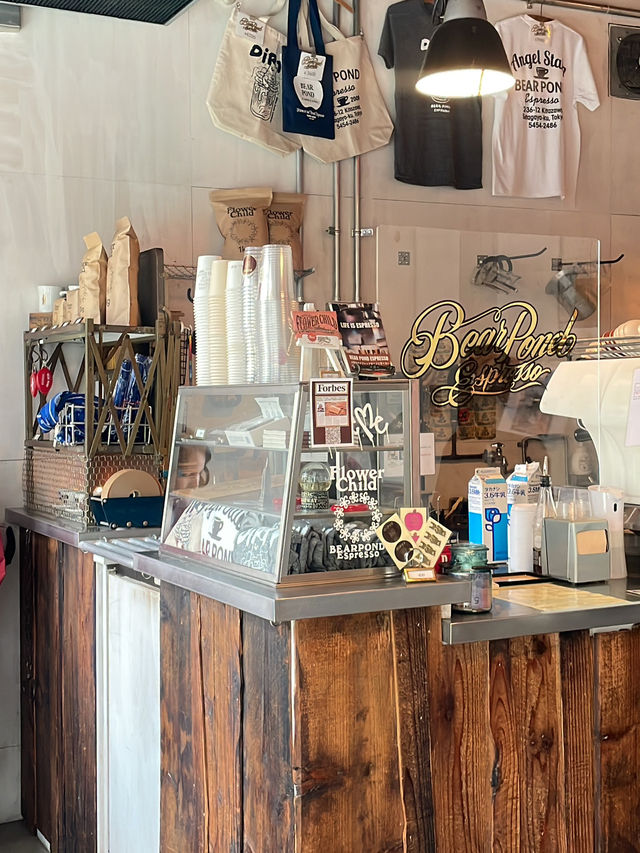 下北沢にあるエスプレッソカフェ"bearpond espresso"☕️
