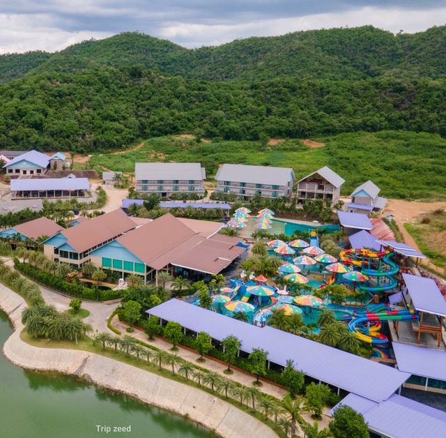 ที่พักและสวนน้ำที่ใหญ่ที่สุดในแก่งกระจาน