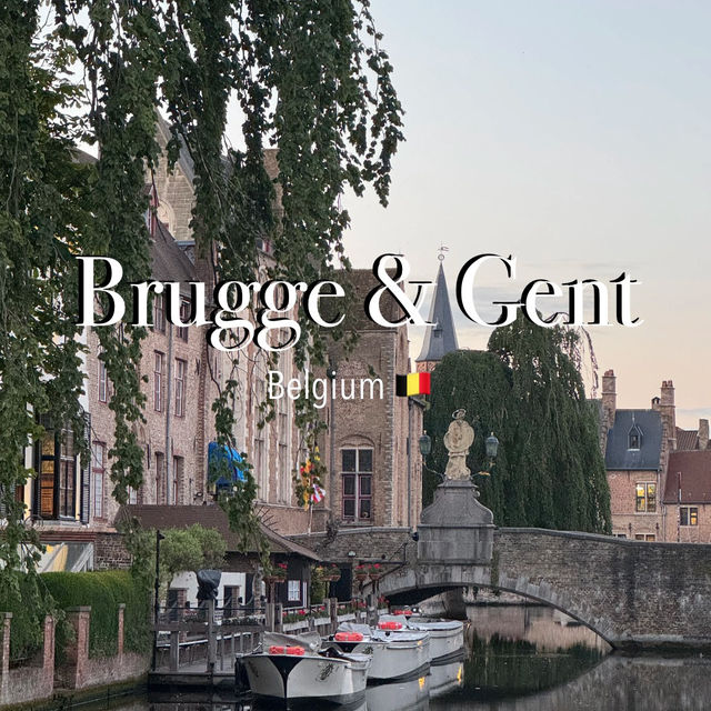 Belgium | Bruges & Ghent Super Detailed Itinerary & Travel Tips 🚆🏰