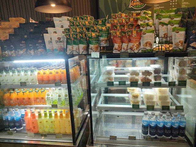 คาเฟ่ อเมซอน ชั้น 2 ที่อิมแพ็ค เมืองทองธานี 