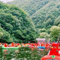 中國陝西秦岭峽谷漂流遊玩攻略，適合夏天遊玩打卡