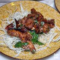 บุฟเฟ่ต์ขาปูหิมะ  กุ้งเผา Seafood เพียบ!