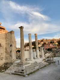 My First Day in Athens: Sunset at the Acropolis & a Hidden Food Gem