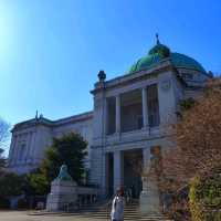 Tokyo National Museum for half price with a student ID card!