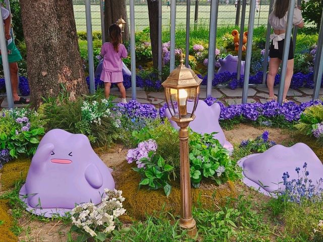 The cute Metamong Garden at Boramae Park