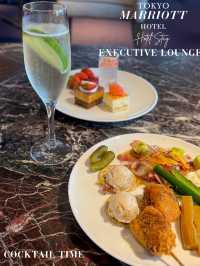 東京マリオットホテル 豪華朝食ブッフェ＆終日アルコールがいただけるクラブラウンジ