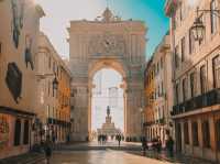 A Grand Farewell – Ending My Lisbon Trip at Praça do Comércio 