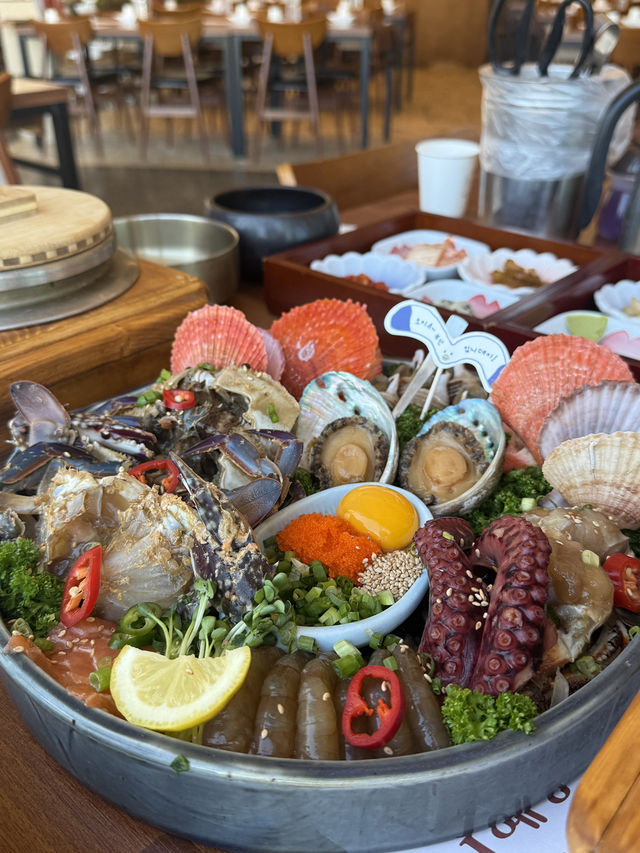 廣安里必去海鮮大餐 mipo jib 🦀