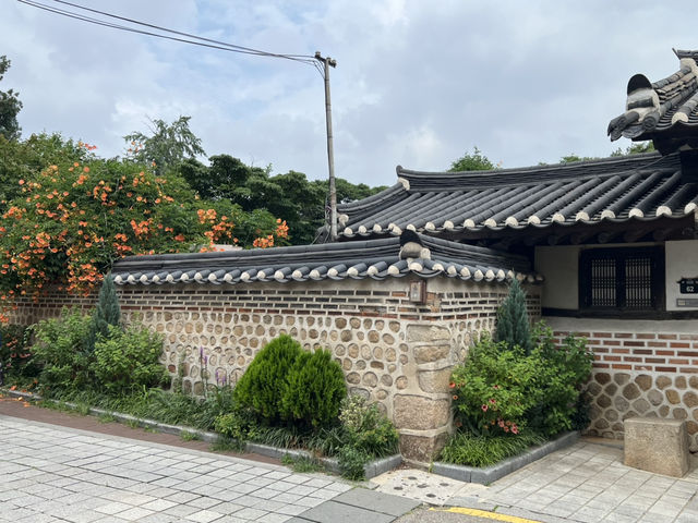 북촌의 한옥들