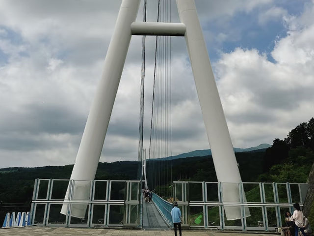Mishima Skywalk: A Cloudy View from Japan's Longest Suspension Bridge ☁️🚶‍♀️