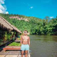 River Kwai Jungle Rafts Floating Hotel 