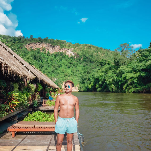 River Kwai Jungle Rafts Floating Hotel 