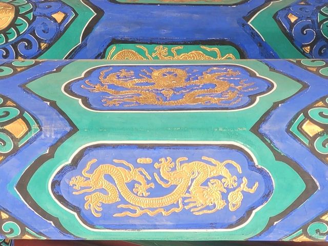 Various construction materials at The Exhibition of The Hall of Prayers for Good Harvests