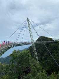 First Time on the Langkawi Cable Car – Sky High Thrills! 🌥️