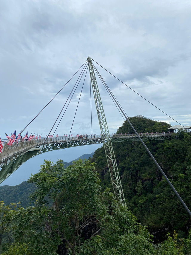 First Time on the Langkawi Cable Car – Sky High Thrills! 🌥️
