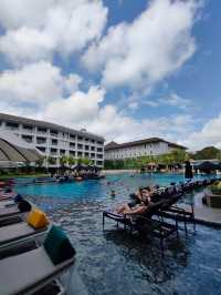 🌊 A Sky-Mirrored Sanctuary: Pool View at The Legian Stone Hotel