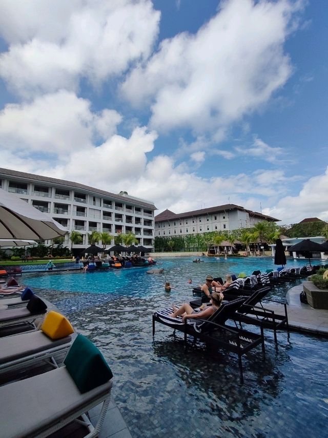 🌊 A Sky-Mirrored Sanctuary: Pool View at The Legian Stone Hotel